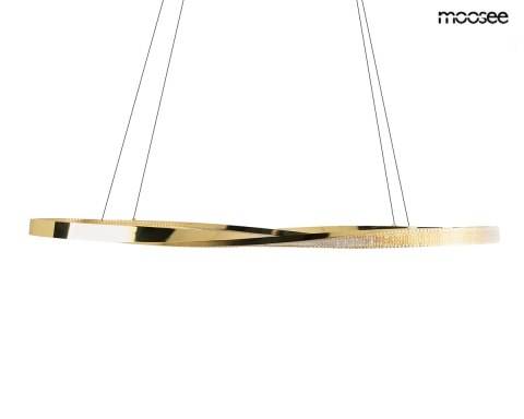 Moosee MOOSEE lampa wisząca ANILLO 120 złota