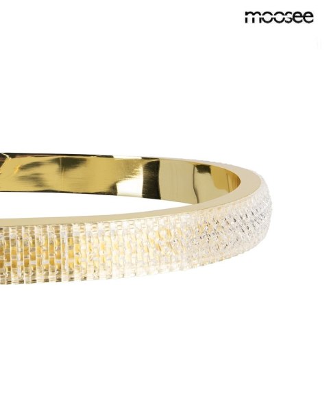 Moosee MOOSEE lampa wisząca ANILLO 120 złota