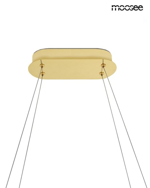 Moosee MOOSEE lampa wisząca ANILLO 120 złota