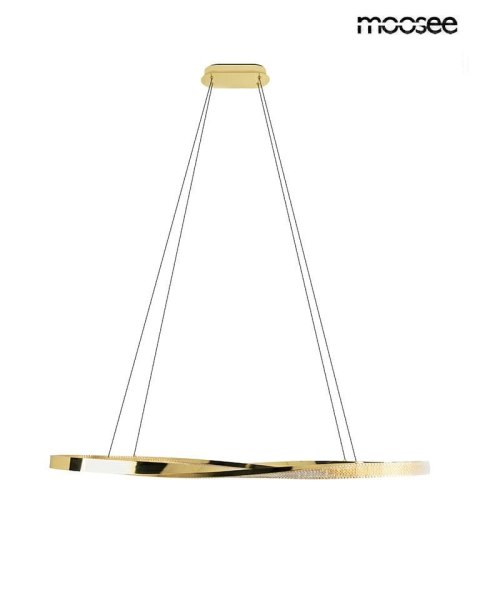 Moosee MOOSEE lampa wisząca ANILLO 120 złota