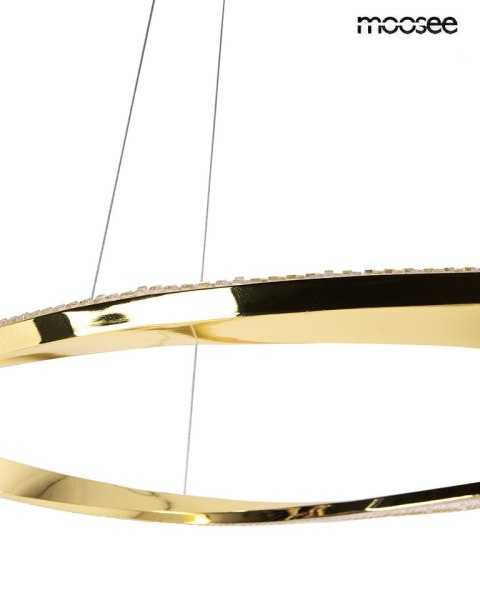 Moosee MOOSEE lampa wisząca ANILLO 2 złota