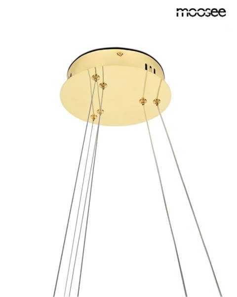 Moosee MOOSEE lampa wisząca ANILLO 2 złota