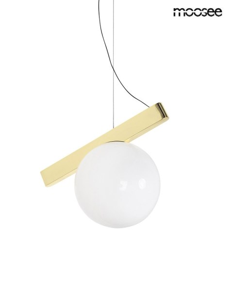 Moosee MOOSEE lampa wisząca BALANCE złota
