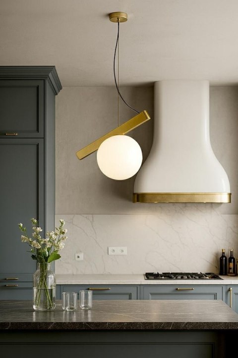 Moosee MOOSEE lampa wisząca BALANCE złota