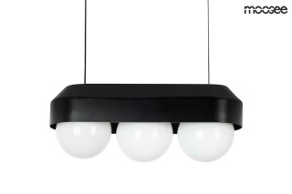 Moosee MOOSEE lampa wisząca DROPS 3 czarna