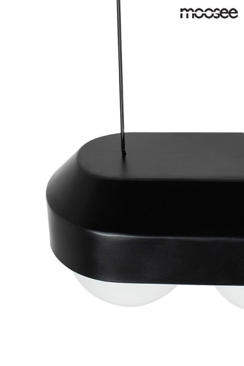 Moosee MOOSEE lampa wisząca DROPS 3 czarna