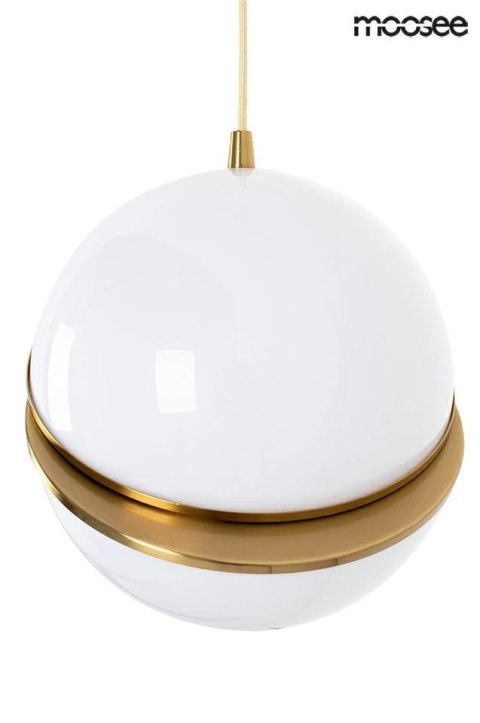 Moosee MOOSEE lampa wisząca GLOBE 25 złota