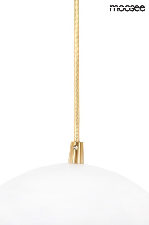 Moosee MOOSEE lampa wisząca GLOBE 25 złota