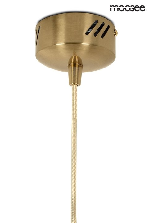 Moosee MOOSEE lampa wisząca GLOBE 25 złota