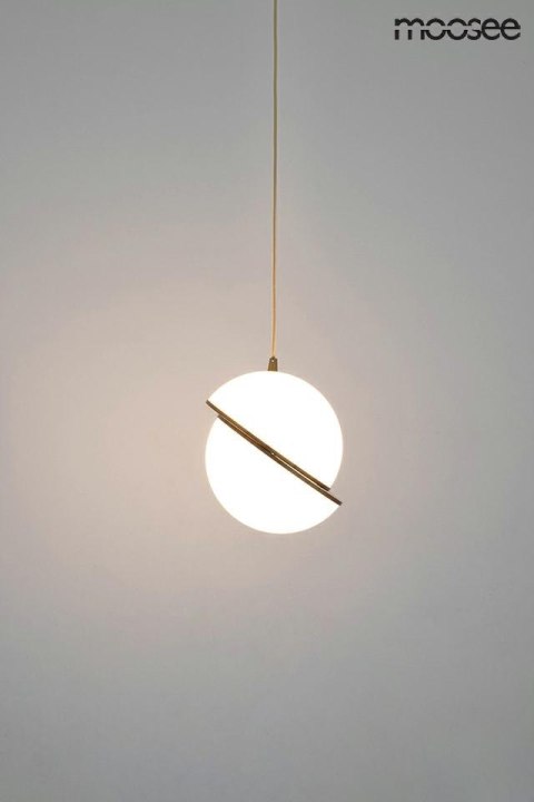Moosee MOOSEE lampa wisząca GLOBE 25 złota