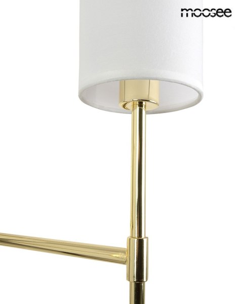 Moosee MOOSEE lampa wisząca IMPERIO 5 złota