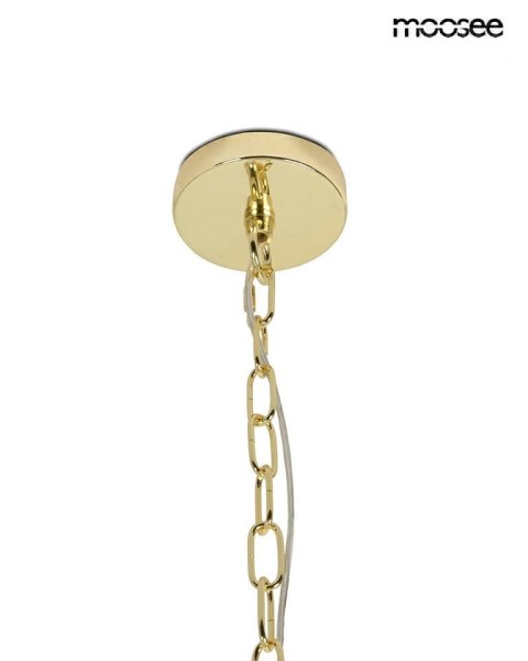 Moosee MOOSEE lampa wisząca IMPERIO 5 złota