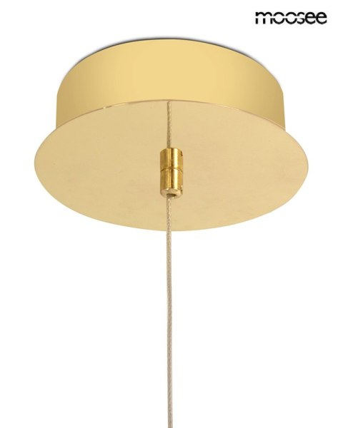 Moosee MOOSEE lampa wisząca LIBRA złota