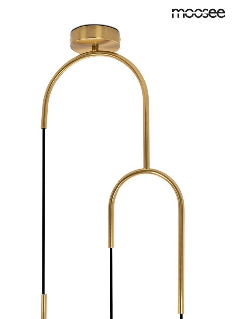 Moosee MOOSEE lampa wisząca LIFT złota