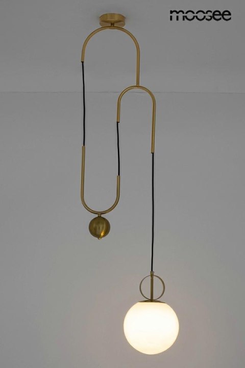 Moosee MOOSEE lampa wisząca LIFT złota