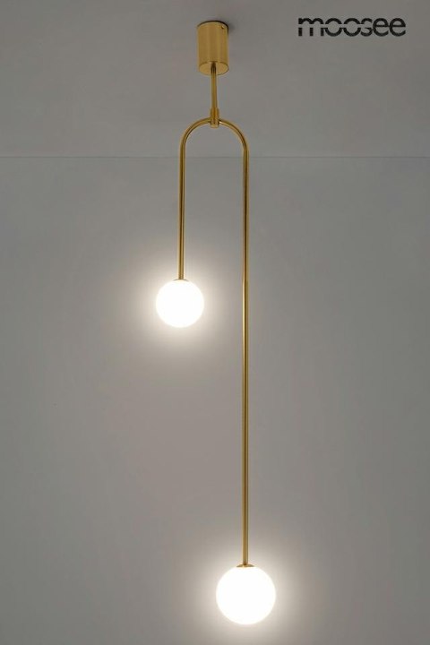 Moosee MOOSEE lampa wisząca LOW złota