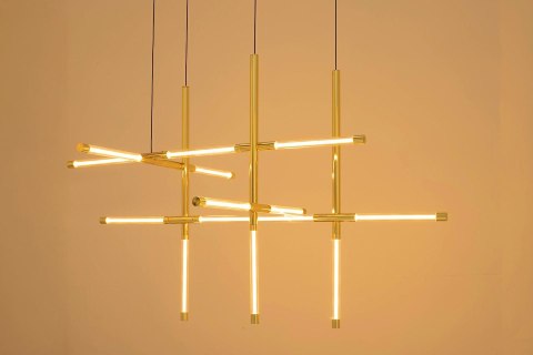 Moosee MOOSEE lampa wisząca MIKADO S złota