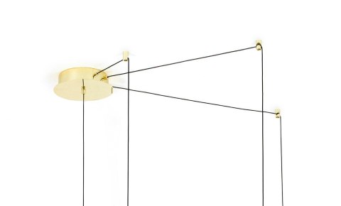 Moosee MOOSEE lampa wisząca MIKADO S złota