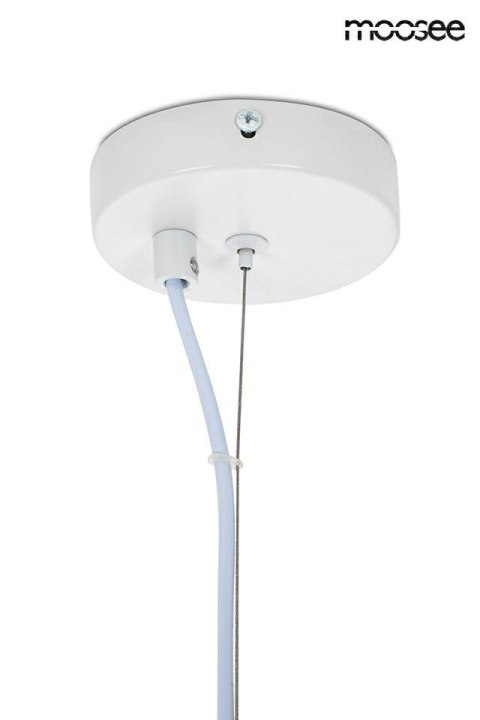 Moosee MOOSEE lampa wisząca NEST 40 biała