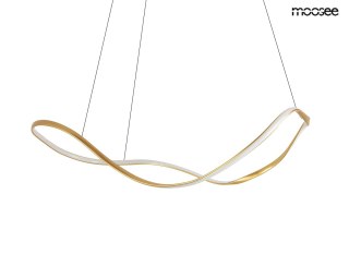 Moosee MOOSEE lampa wisząca WAVES 80 złota