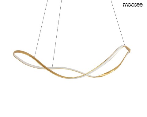 Moosee MOOSEE lampa wisząca WAVES 80 złota