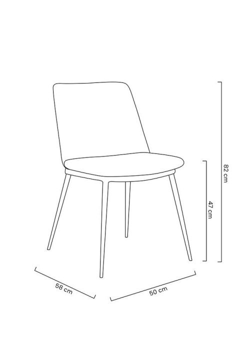 King Home Krzesło DIEGO jasnozielone - welur, podstawa czarno złota