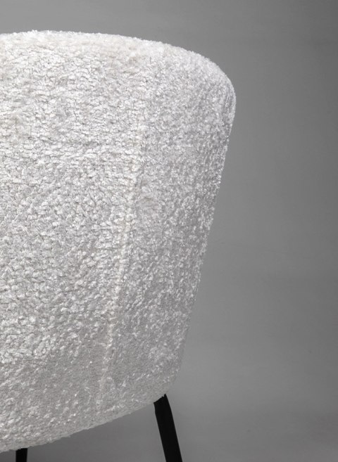 King Home Krzesło GRETA białe