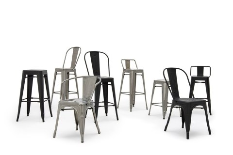 King Home Krzesło TOWER (Paris) - metal