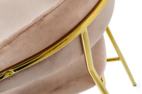 King Home Krzesło barowe MARGO 65 khaki / beżowe