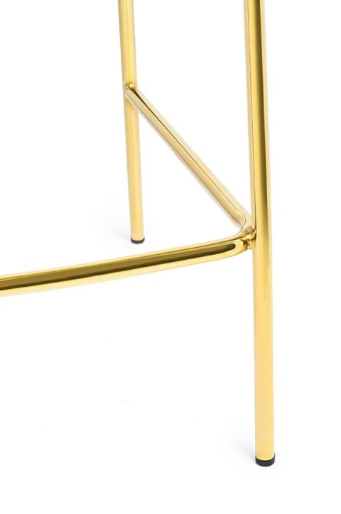 King Home Krzesło barowe MARGO 65 khaki / beżowe