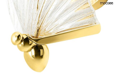 Moosee MOOSEE lampa ścienna BUTTERFLY M złota