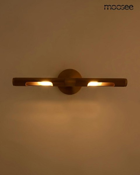Moosee MOOSEE lampa ścienna CRUDO złota