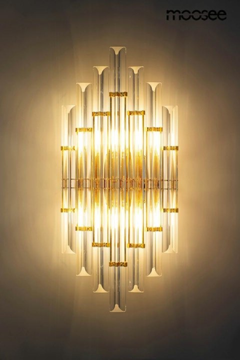 Moosee MOOSEE lampa ścienna PALAZZO złota