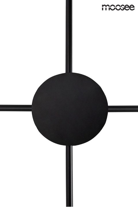 Moosee MOOSEE lampa ścienna SHADOW 4 CLOSE czarna
