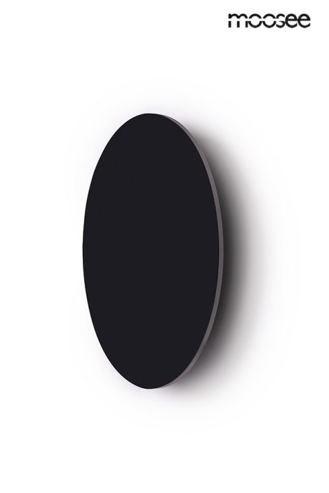 Moosee MOOSEE lampa ścienna SHADOW SUN 25 czarna