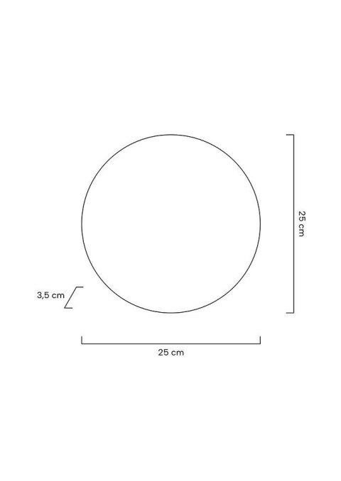 Moosee MOOSEE lampa ścienna SHADOW SUN 25 czarna