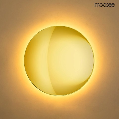 Moosee MOOSEE lampa ścienna SHADOW SUN 25 złota