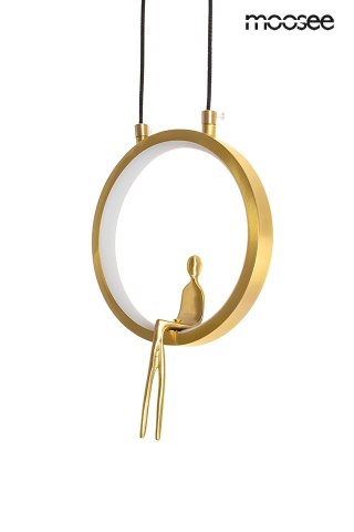 Moosee MOOSEE lampa wisząca BOY CIRCLE złota