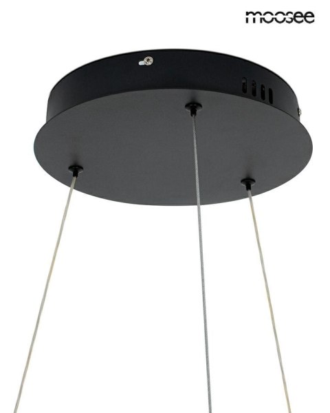 Moosee MOOSEE lampa wisząca GARDENS 160 czarna