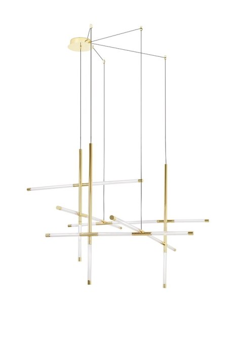Moosee MOOSEE lampa wisząca MIKADO M złota