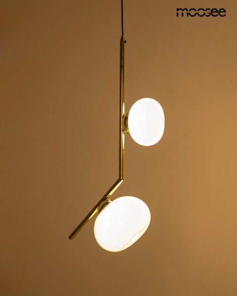 Moosee MOOSEE lampa wisząca RUGIA złota