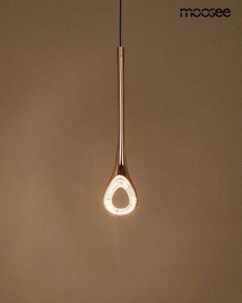 Moosee MOOSEE lampa wisząca VUELO miedziana