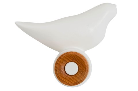 King Home Wieszak BIRD biały