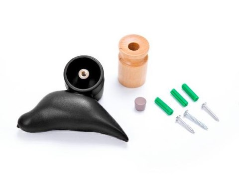 King Home Wieszak BIRD czarny