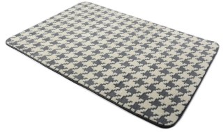 DYWAN 3D PEPITKA 1.40*2.00 GREY