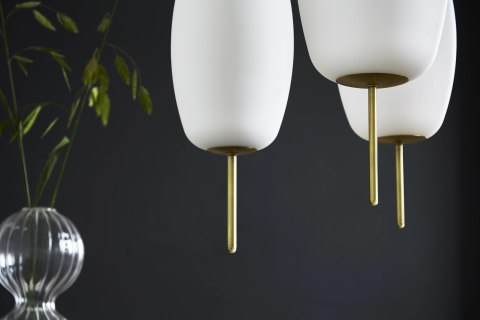 Produkt wycofany FRANDSEN lampa wisząca SILK S - mosiądz, szkło