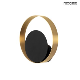 Moosee MOOSEE lampa ścienna BAND złota / czarna