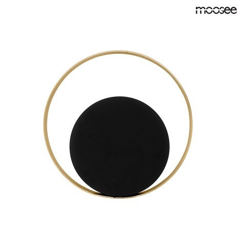 Moosee MOOSEE lampa ścienna BAND złota / czarna