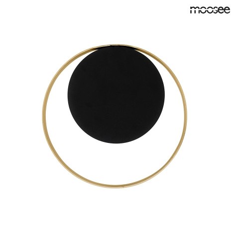 Moosee MOOSEE lampa ścienna BAND złota / czarna