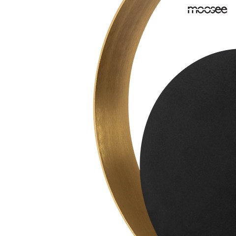 Moosee MOOSEE lampa ścienna BAND złota / czarna
